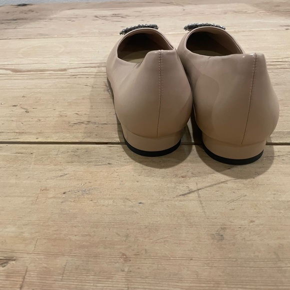 Aida jewel nude buckle flat in size 42 New without box - Picture 4 of 5